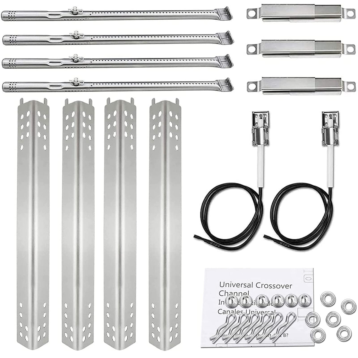 Utheer burner tube stainless steel durability for Charbroil Performance grills.
