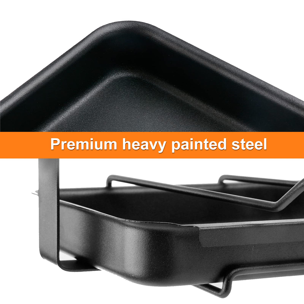 Utheer catch pan holder keeps liners aligned for tidy grills.