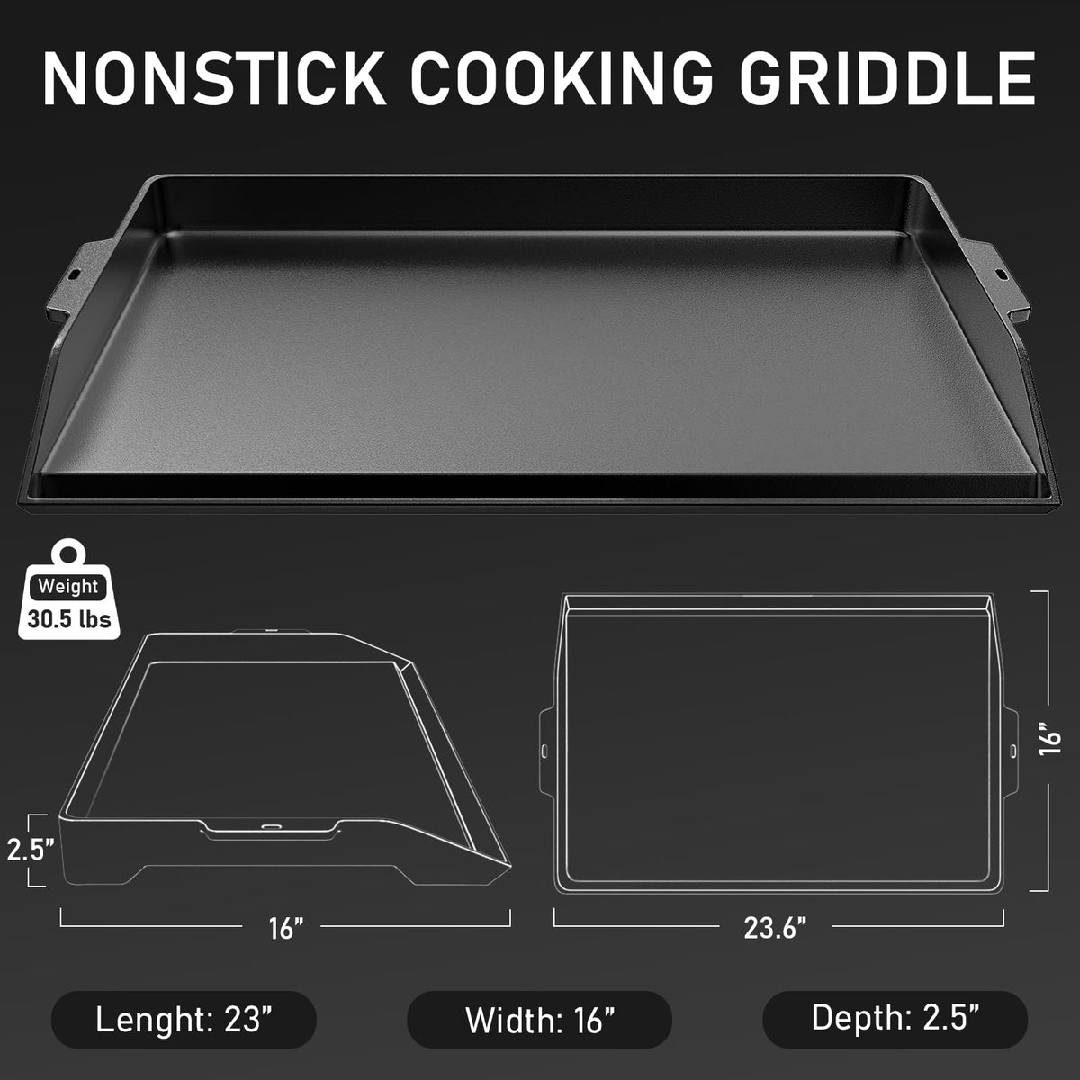 Utheer nonstick enamel coating aids effortless food release