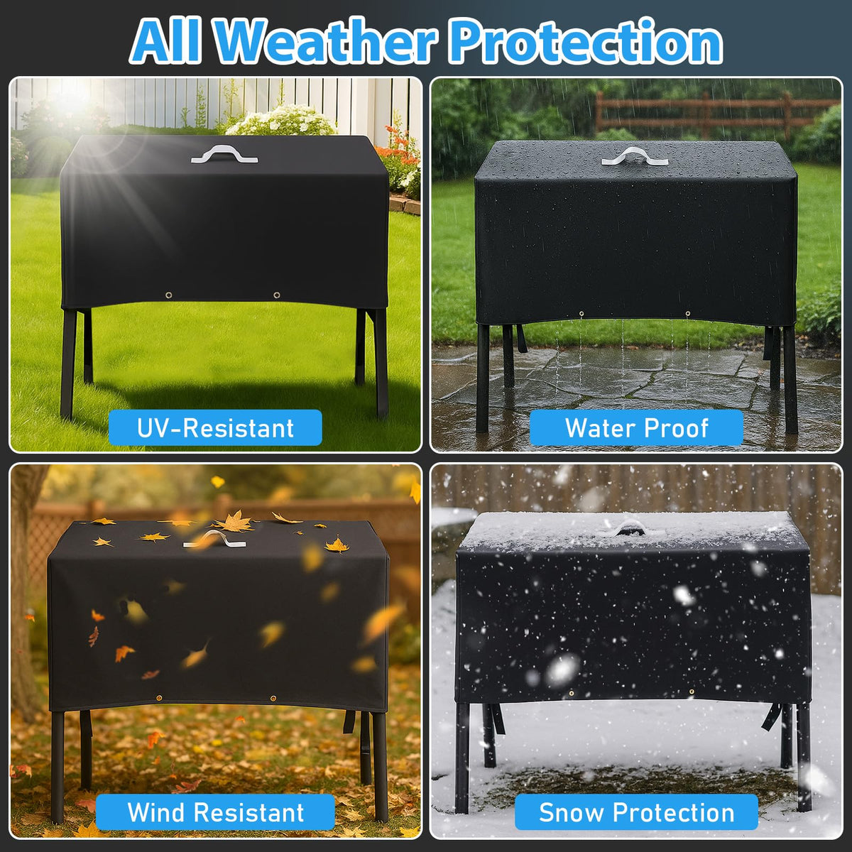 Breathable vents help reduce condensation and rust risk.