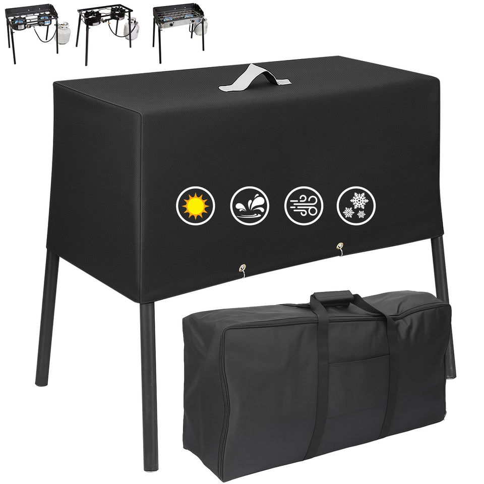 Utheer grill cover on Ninja PG300/PG301 front view protects from rain.