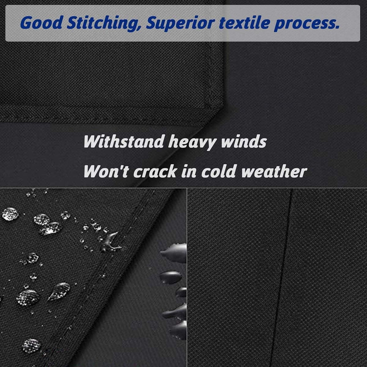 Utheer PB260PSP2 cover, easy-clean fabric, rinse away grime after outdoor use.