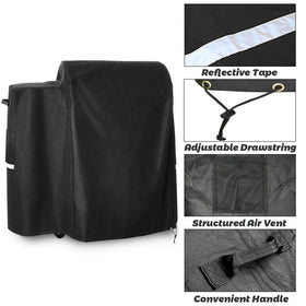 Utheer PB500LX1 cover, adjustable drawstring, secure fit against rain and wind.