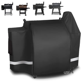 Utheer grill cover for Pit Boss 820D side view protects from rain