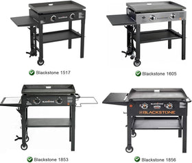 Utheer hinged lid highlights a 90-degree hinge for uninhibited access during grilling.