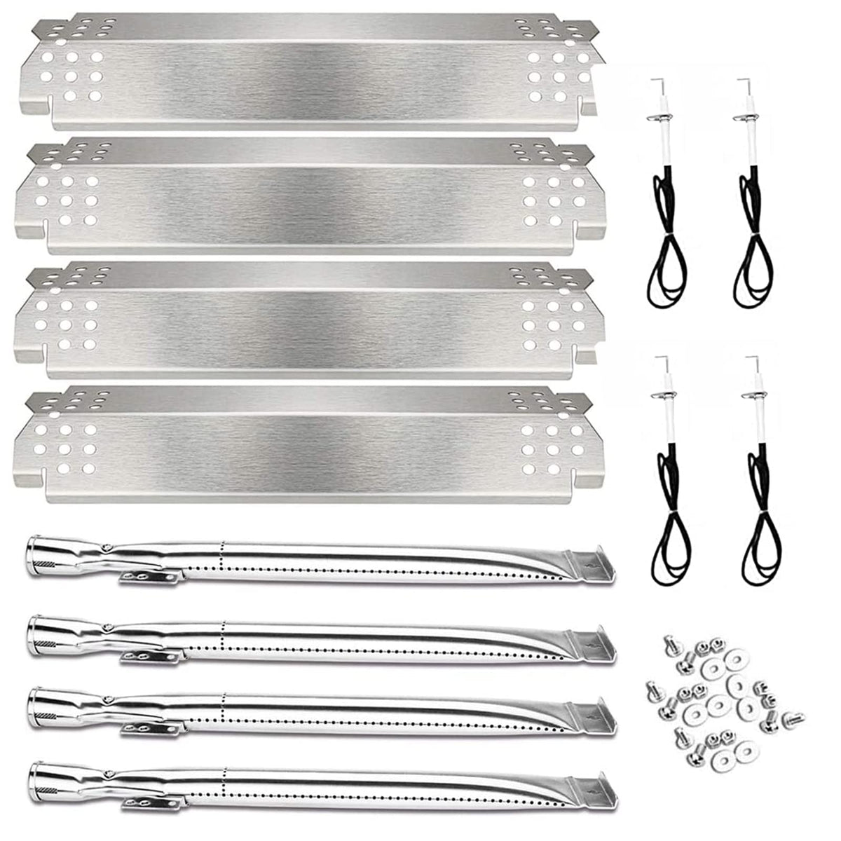 Utheer Nexgrill heat plate close-up, durable stainless steel for long-lasting grilling