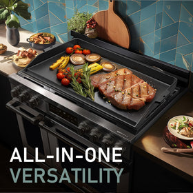 Utheer griddle ideal for camping and tailgating gatherings