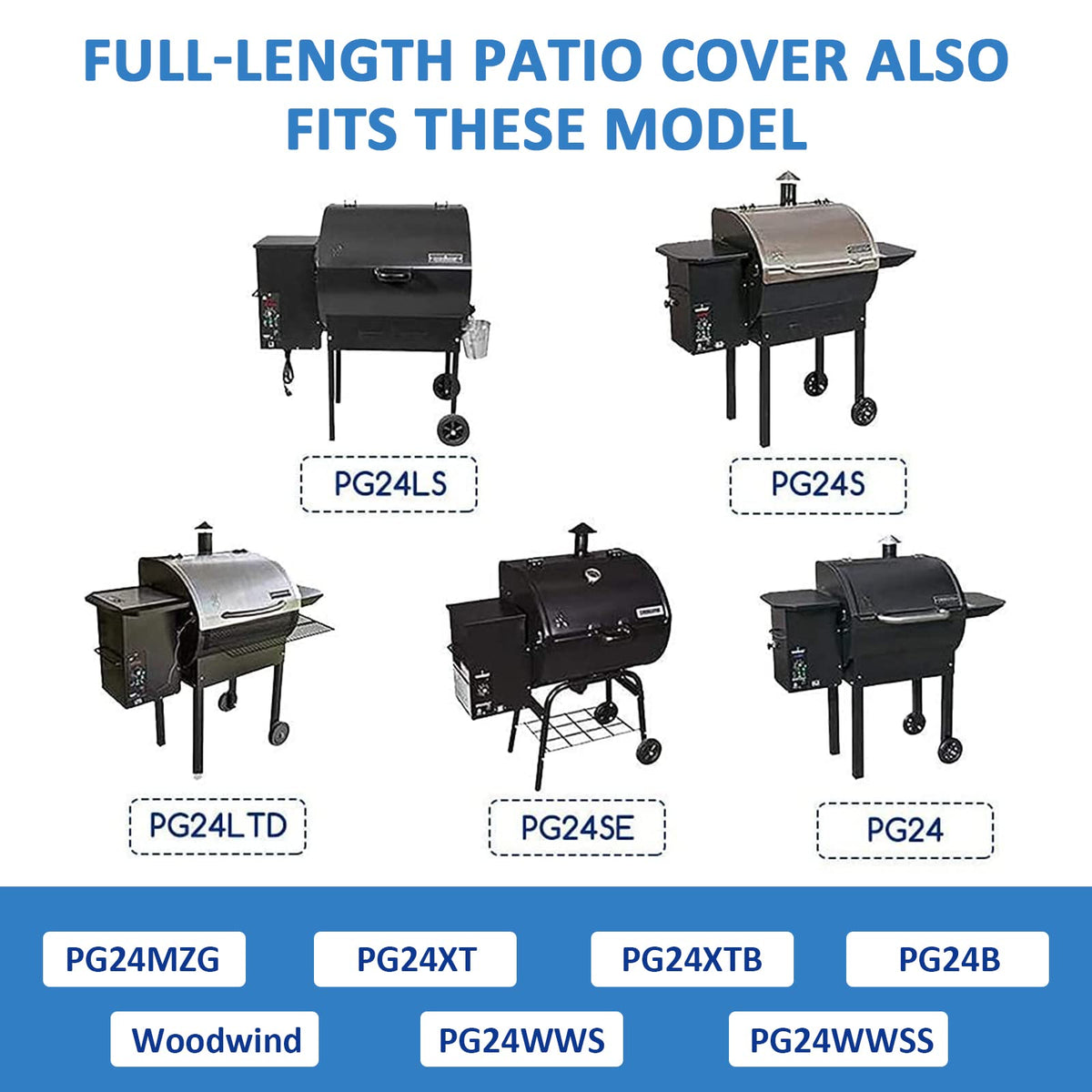 Utheer cover for PG24SE keeps Camp Chef 24 dry and clean