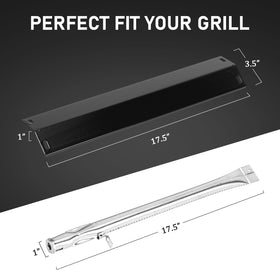 Porcelain steel heat plate by Utheer for easy cleaning