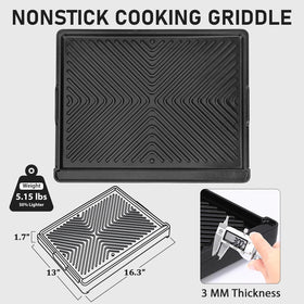 Utheer griddle with bacon cooking for quick weeknight meals