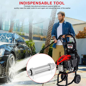 UTNVBTR rust-resistant finish extends service life of your pressure washer.
