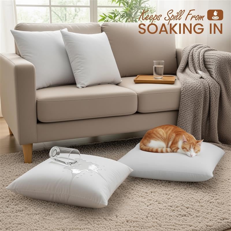 Easy-care spot cleaning guidance for Utopia Bedding pillow inserts