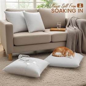 Fresh white decor texture of Utopia Bedding insert
