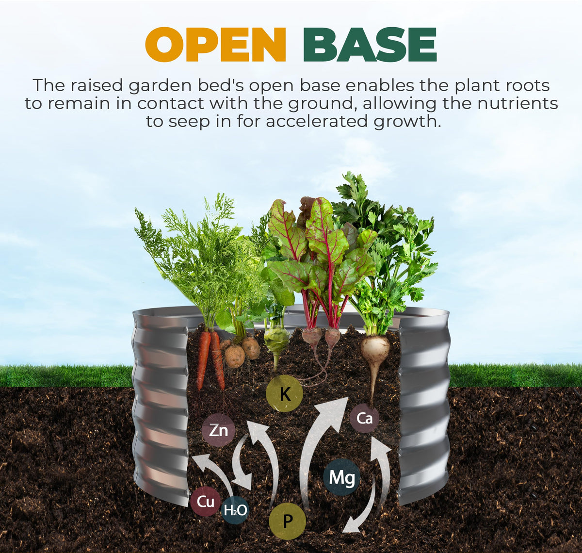 Utopia Home open-base drainage design promoting healthy root growth