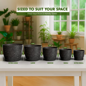 Utopia Home spotty pot multi-pack display, perfect for gifts or stocking stuffers