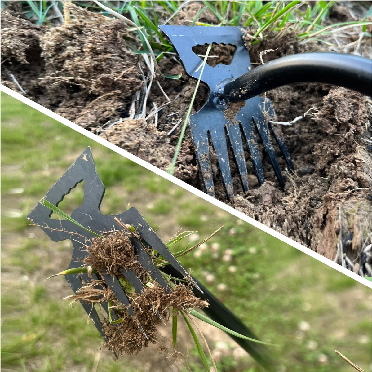 utosday durable PP and TPR handles provide a comfortable, rust-resistant grip.