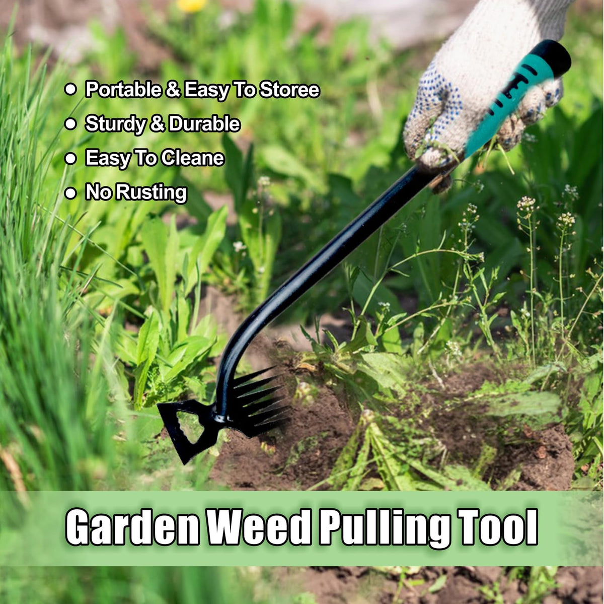 utosday garden prying and weeding tool keeps beds tidy and healthy