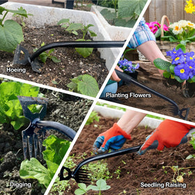 utosday multi-purpose garden weeder ideal for pruning and soil aeration.