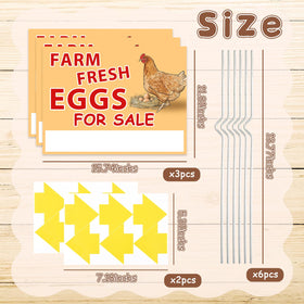 UTOUMON egg sign with bright printing to attract customers