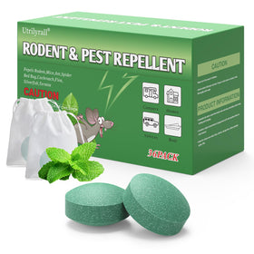 Utrilyrall peppermint mouse repellent pellets for indoor use protecting kitchens