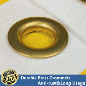 UTSANG flag brass grommets close-up for secure outdoor hanging