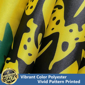 UTSANG flag colorfast ink close-up for sun-resilient color