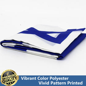 UTSANG flag prints maintain color-fast vibrancy in sunlight.