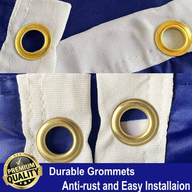 Reinforced double stitching offers strong, long-lasting attachment