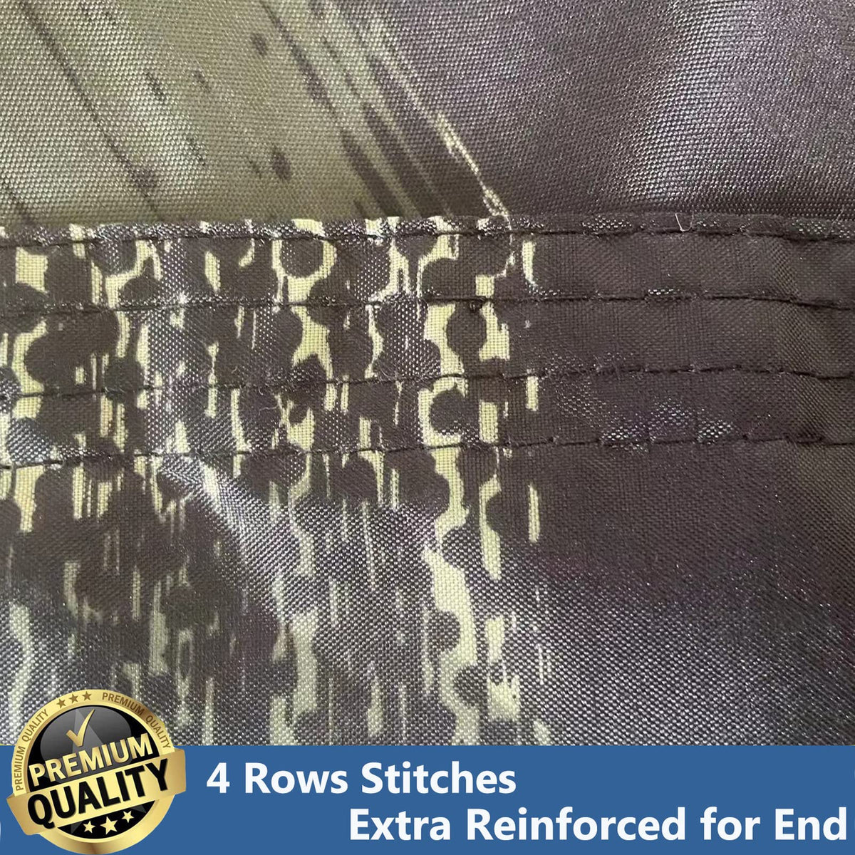 UTSANG US Army flag showcases stitched construction for a neat appearance.