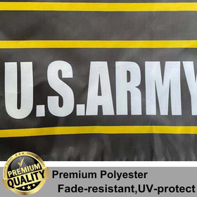 UTSANG US Army flag 4 row stitching for long lasting use