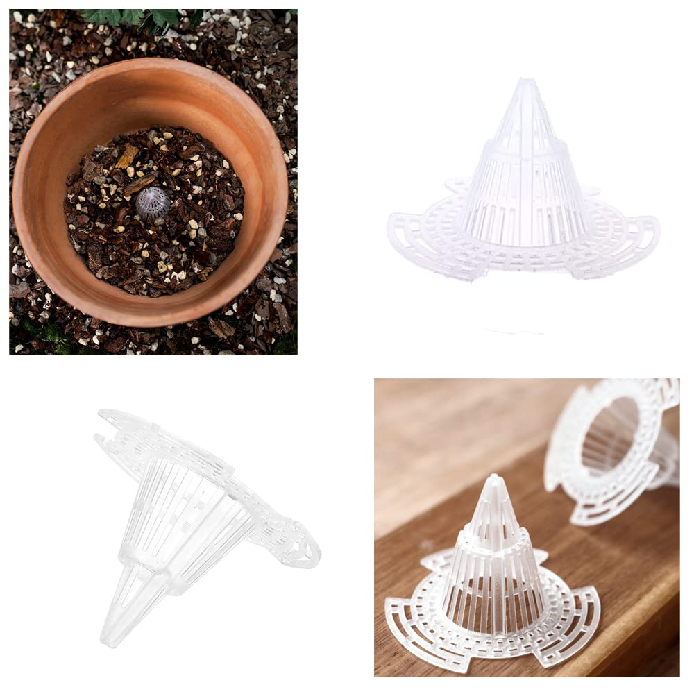 UtySty bonsai bottom mesh supports healthy roots with breathable cone design