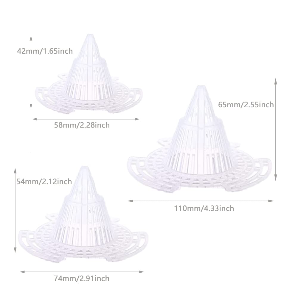UtySty plant pot drain mesh cone aids root ventilation and reduces overwatering risks