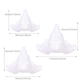 UtySty plant pot drain mesh cone aids root ventilation and reduces overwatering risks