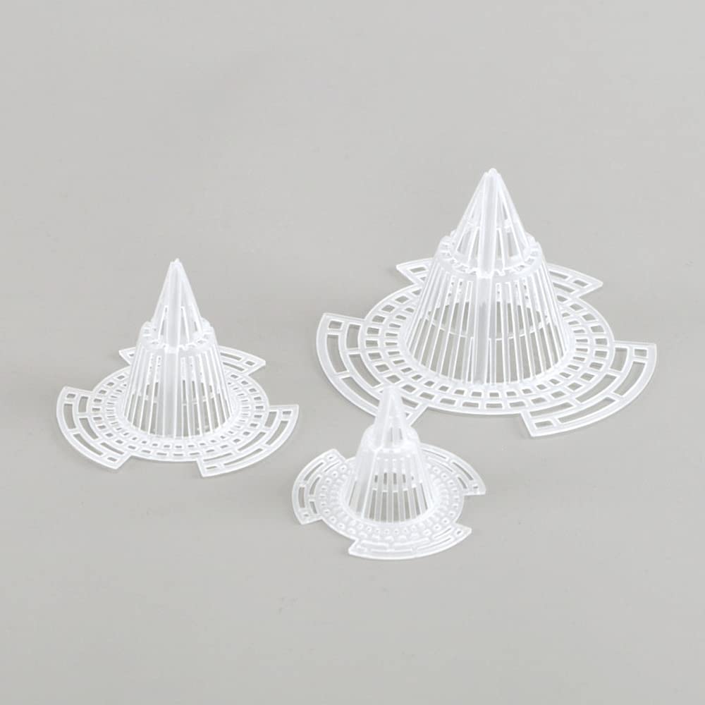 UtySty transparent cone bottom mesh enhancing drainage and soil containment