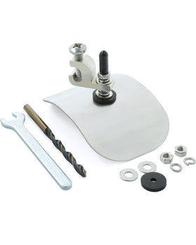 uueeGo bonding plate installed on skimmer wall for continuous water bonding