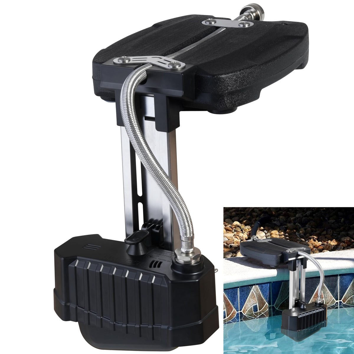 uueeGo base platform offering stability for consistent pool water levels
