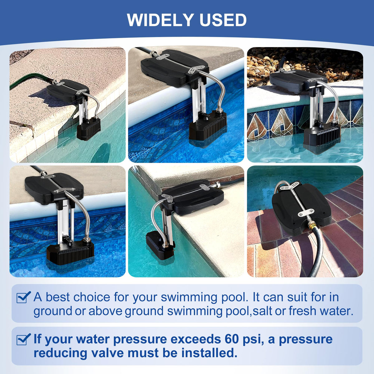 uueeGo non-slip pads prevent movement during operation