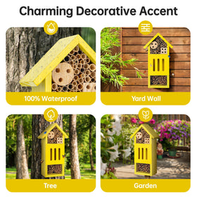 UUMENHA easy installation on fence or wall in outdoor space.