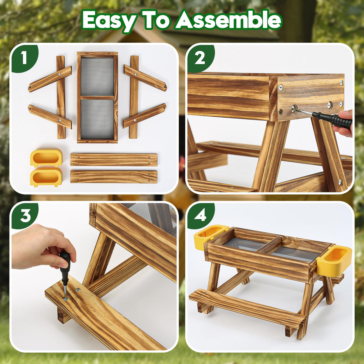 UUMENHA multi-purpose coop decor elevating outdoor space