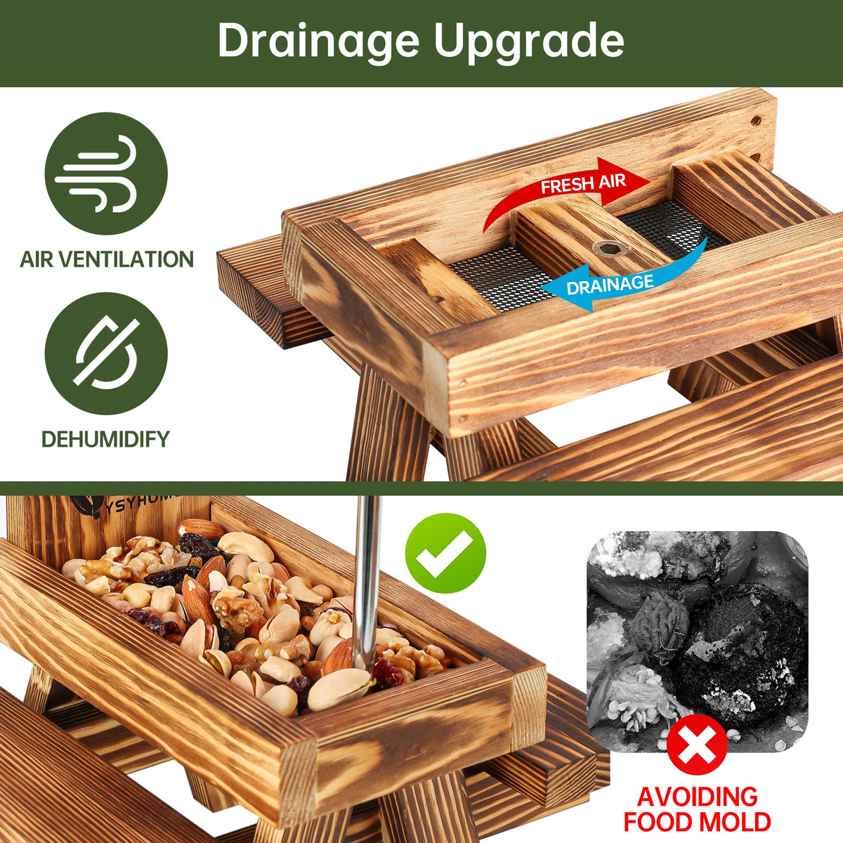 Gift-ready packaging of the UUMENHA squirrel feeder