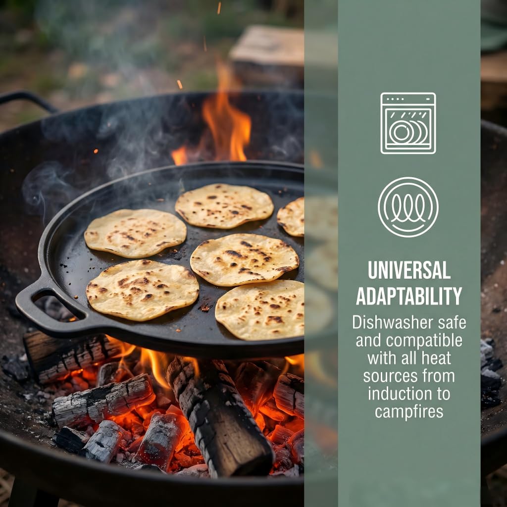 UVCCARE HHC healthier cooking with less oil on cast iron