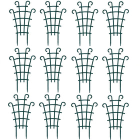 UWIOFF 12-pack trellis for potted plants supports climbing stems discreetly
