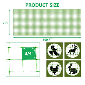 UWIOFF garden netting drapes easily over plants for protection without crowding.