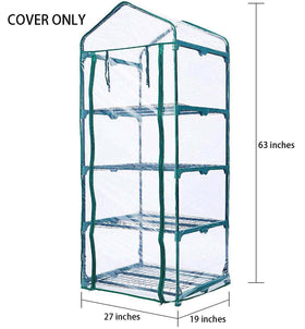 UWIOFF clear PVC cover lets sunlight reach plants for healthy growth.