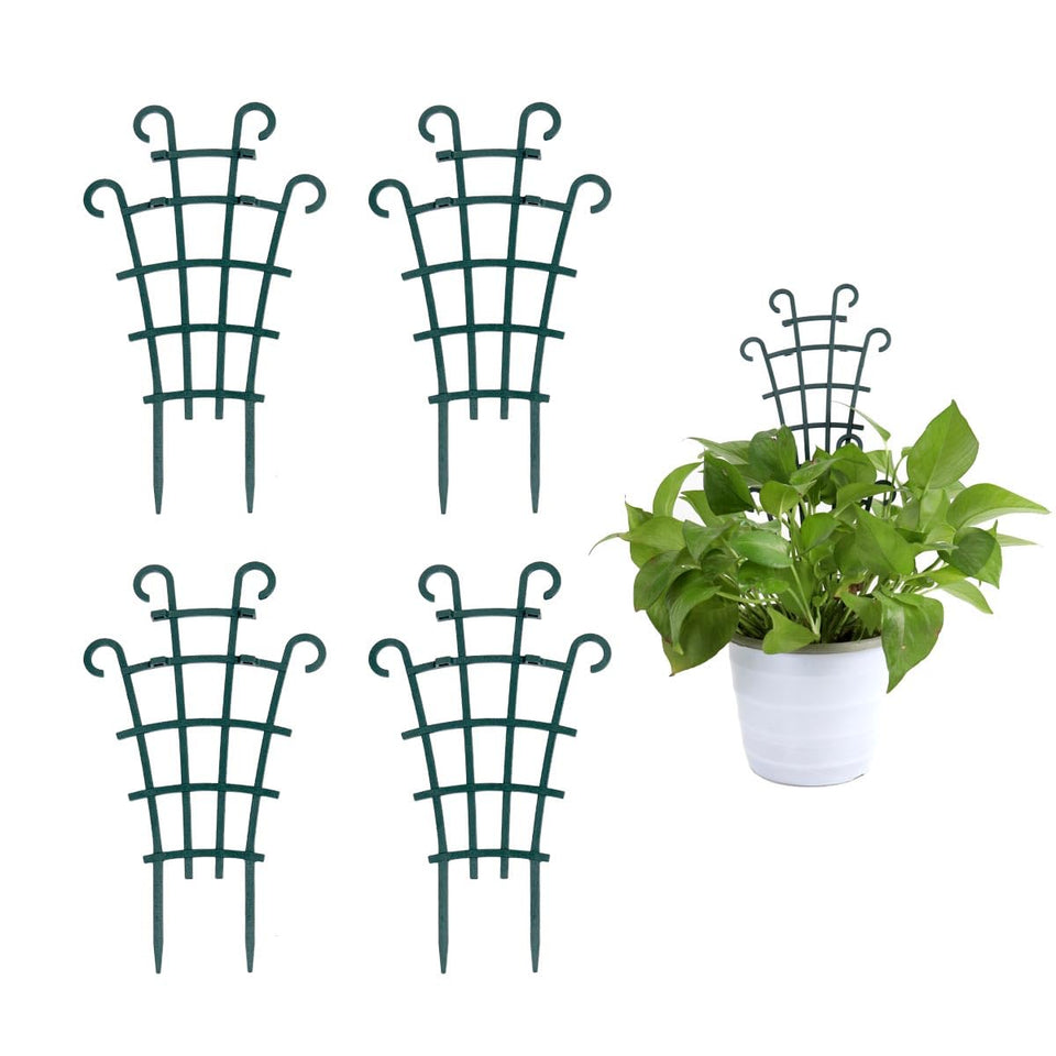 UWIOFF trellis for potted plants demonstrates compact, discreet support for indoor displays