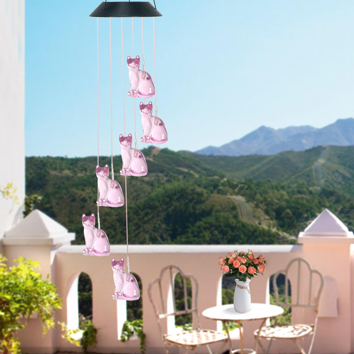 UXORSN Cat Wind Chimes offered as a thoughtful gift idea for mom or grandma.