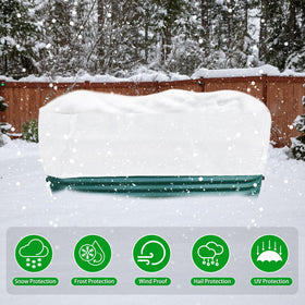 UYEDUJZ breathable cover for outdoor containers supports healthy growth
