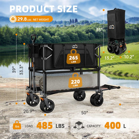 Uyittour carry-on bag keeps the wagon safe during travel.