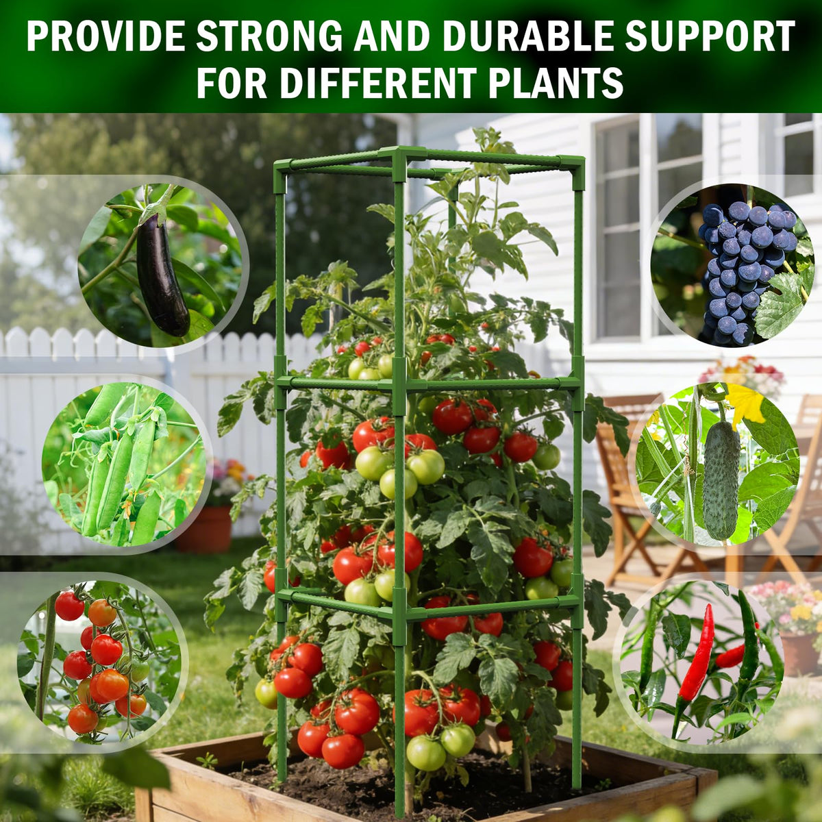 Uyittour easy no-tools assembly makes garden upgrades quick.