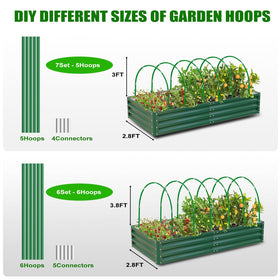 Uyittour raised-bed netting protects berries and tomatoes while improving airflow